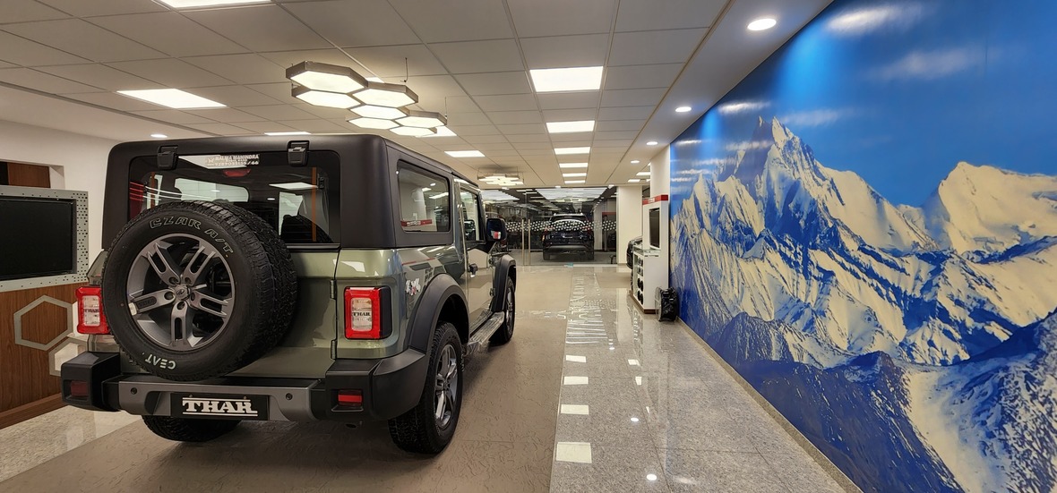 Mahindra Thar at Narain Automobiles